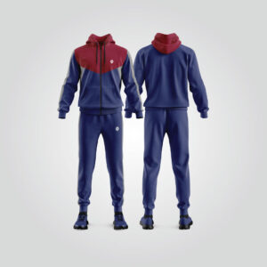 Maroon Crest Tracksuit