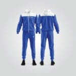 Blue White Sport Suit