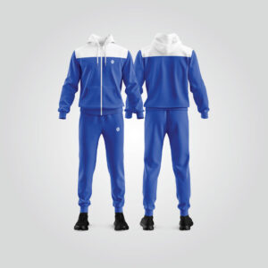 Blue White Sport Suit