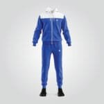 Blue White Sport Suit