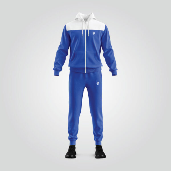 Blue White Sport Suit - Image 2