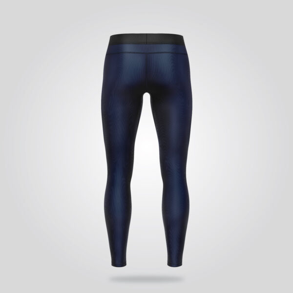 Navy Blue Training Tights - Image 2