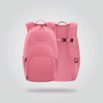 Multi-Compartment Pink Bag