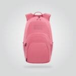 Multi-Compartment Pink Bag