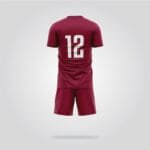 Qatar-Inspired Soccer Uniform