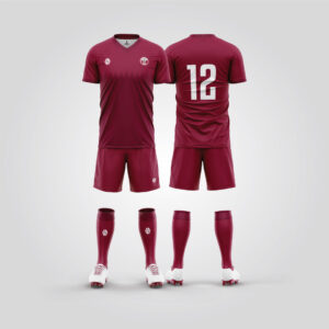 Qatar-Inspired Soccer Uniform
