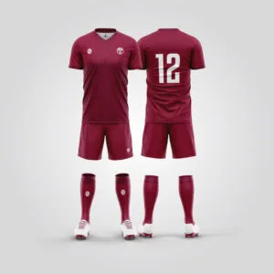 Qatar-Inspired Soccer Uniform
