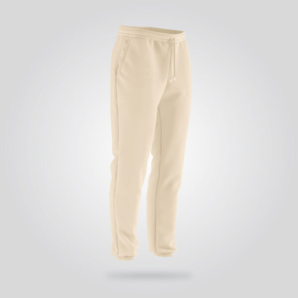Beige Casual Jogger Pants - Image 2