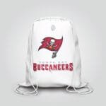White Buccaneers Gym Sack