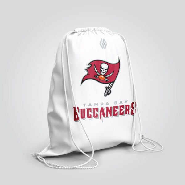 White Buccaneers Gym Sack