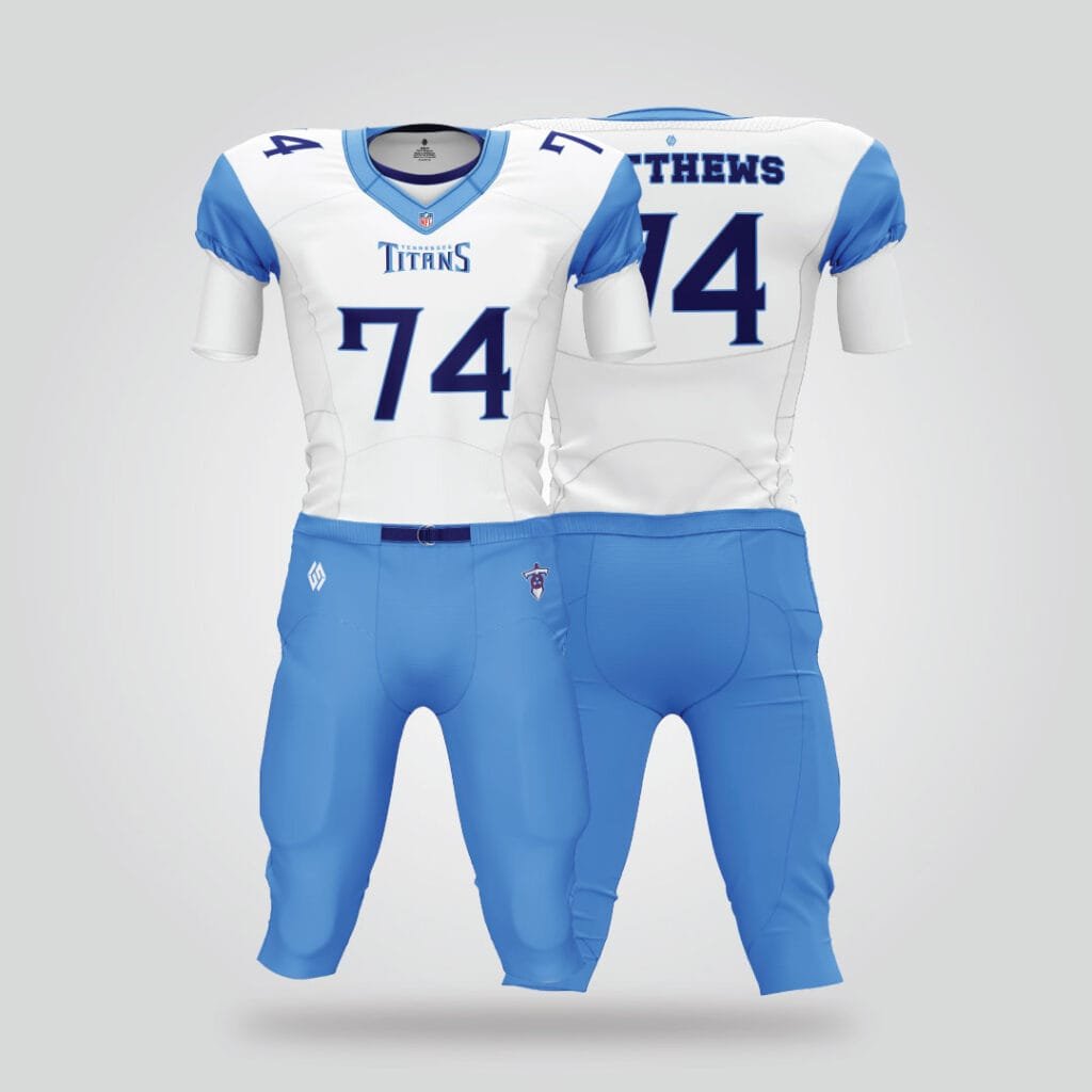 Tennessee Titans Combine Uniform