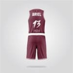 Tindastóll Maroon Basketball Uniform
