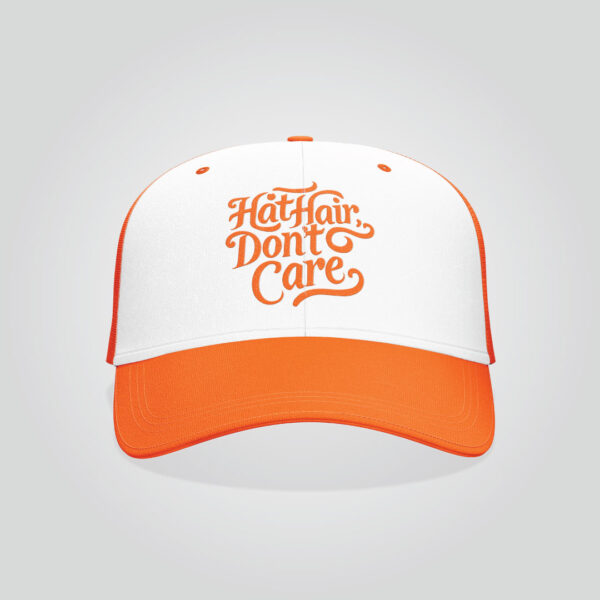 Hat Hair Trucker Hat - Image 3