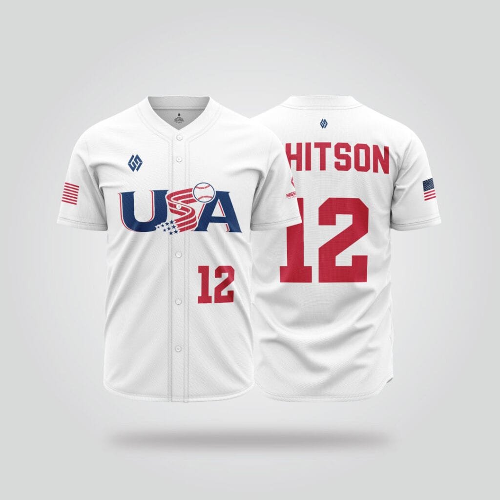 USA Pride Baseball Jersey