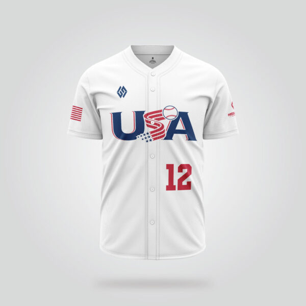 USA Pride Baseball Jersey - Image 3
