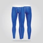 Blue Compression Training Pants