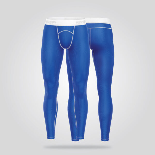 Blue Compression Training Pants