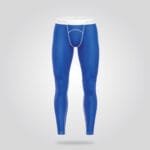 Blue Compression Training Pants