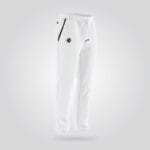 White Athletic Jogger Pants