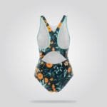 Tropical Garden Racerback Swimsuit
