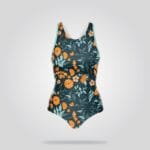 Tropical Garden Racerback Swimsuit
