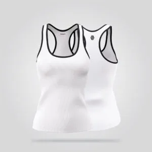 Women's Black White Tank
