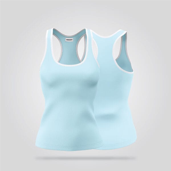 Light Blue Sports Tank