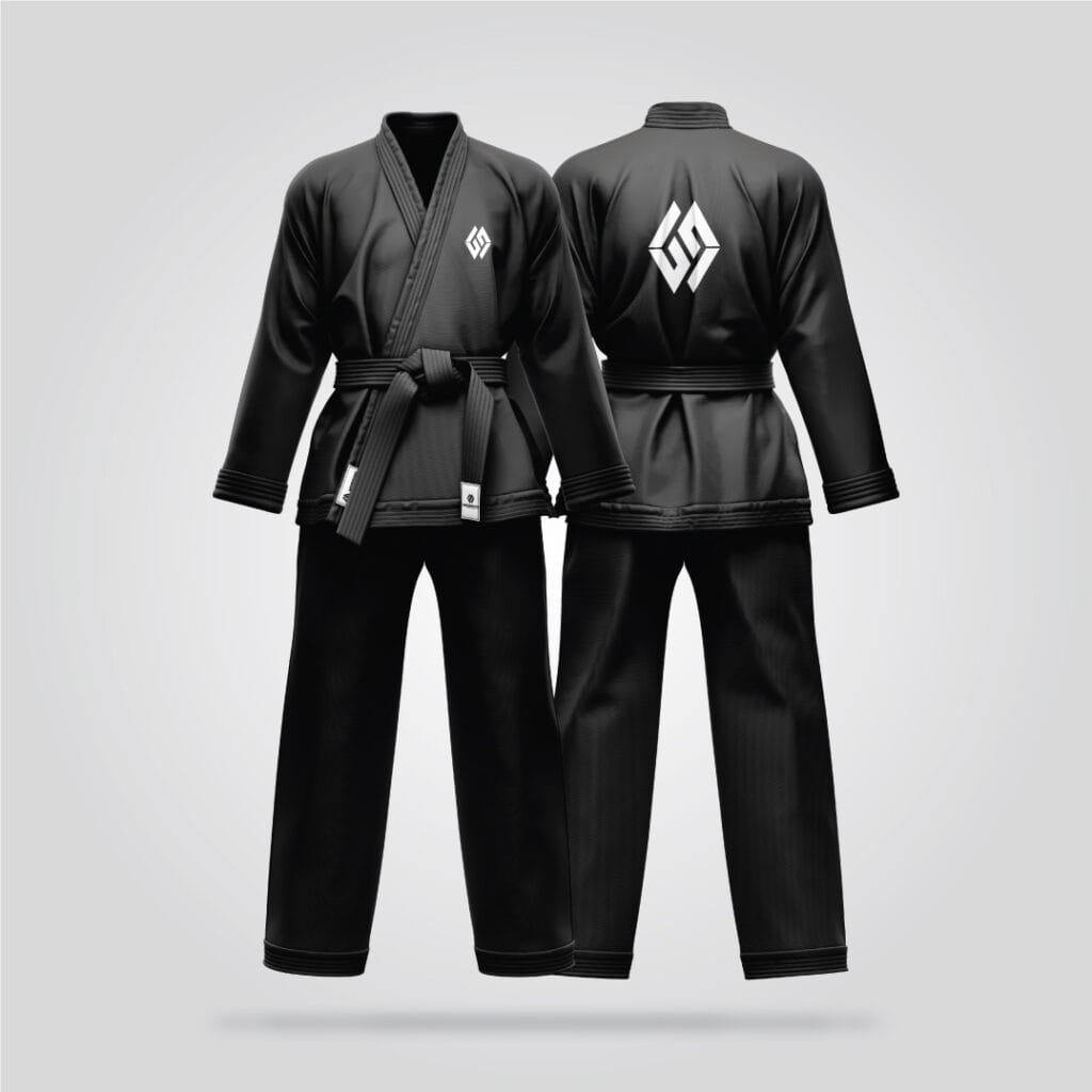 Black Martial Arts Gi