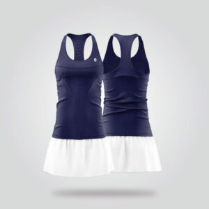 Navy White Tennis Dress