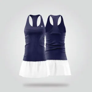 Navy White Tennis Dress