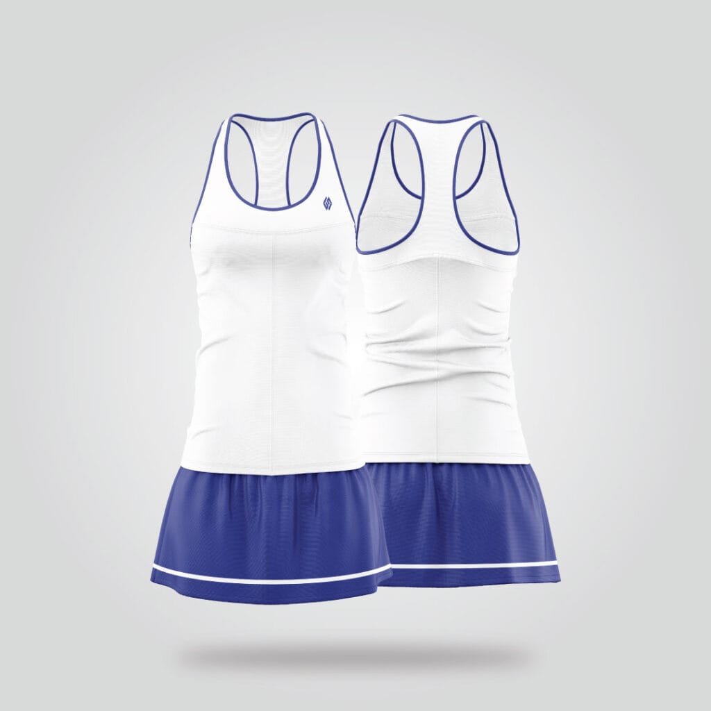 Royal Blue Tennis Dress