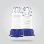 Royal Blue Tennis Dress