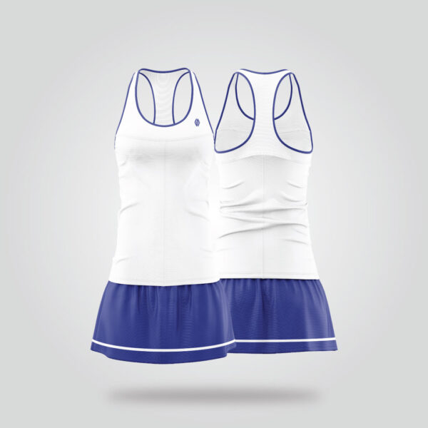 Royal Blue Tennis Dress