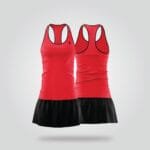 Red Tennis Court Dress