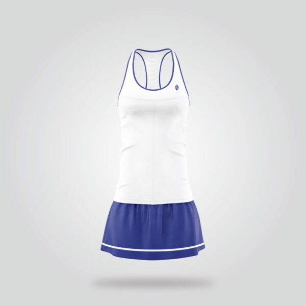 Royal Blue Tennis Dress - Image 2
