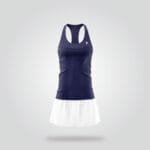 Navy White Tennis Dress