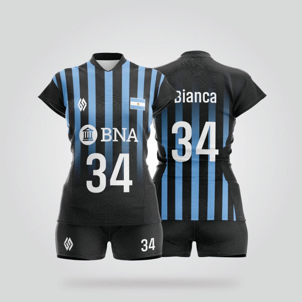 Black Argentina Women’s Jersey