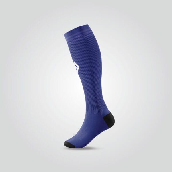 Blue Long Sports Socks