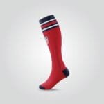 Red Soccer Team Socks