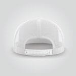 White Mesh Snapback Cap