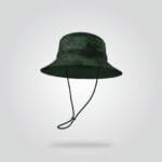 Dark Green Camo Boonie Hat