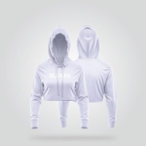 Bloom Cropped Hoodie