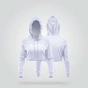 Bloom Cropped Hoodie