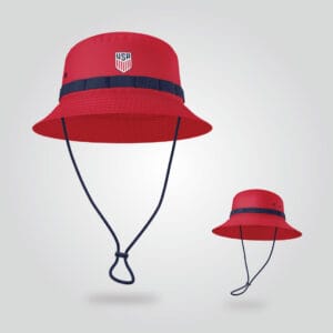 Red USA Bucket Hat