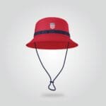 Red USA Bucket Hat