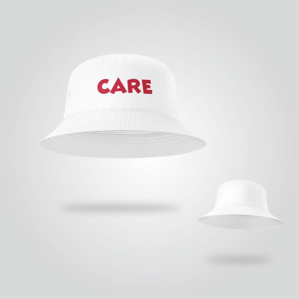 White Bucket Hat