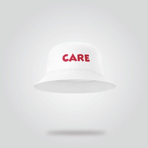 White Bucket Hat - Image 2