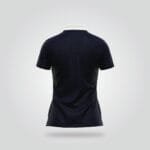 Women’s Half Sleeve Polo Shirt – Dark Navy & White
