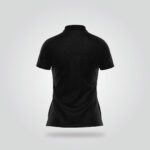 Women’s Half Sleeve Polo Shirt – Black