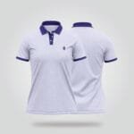 Women’s Half Sleeve Polo Shirt – Lavender Purple